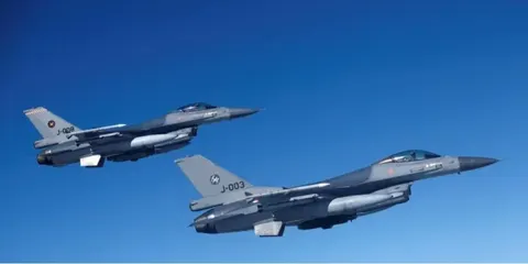 Зеленський: F-16 залучали для збиття реактивних дронів