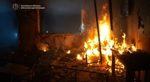 Вночі росіяни атакували Запоріжжя дронами: загибла та поранені