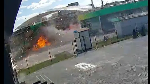На Харківщині FPV-дрон вибухнув за п'ять метрів від автобуса