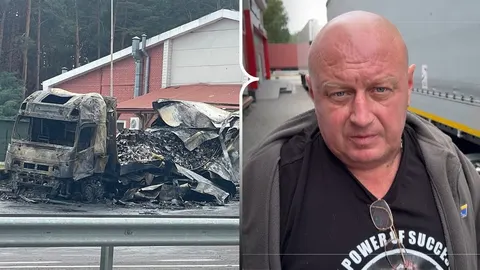 Дрон влучив у сервісну зону «Ягодина»: горіли фури й АЗС, пункт пропуску працює