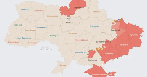 Повітряні сили: реактивні БпЛА зайшли через Чорнобильську зону на Житомирщину