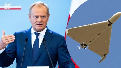 Дрон упав поблизу польського кордону — Туск підтвердив потужний вибух