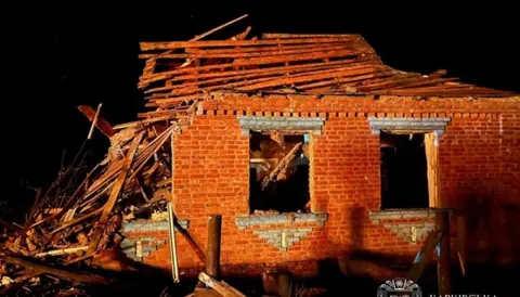 Нічна атака дронів на Леб'яже: двоє загиблих, двоє поранених