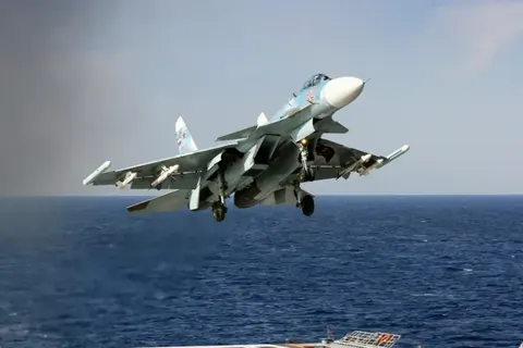 Україна вперше уразила російський палубний винищувач Су-33