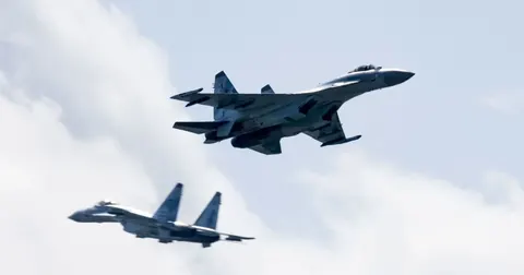 У РФ зіткнулися два винищувачі Су-35С над Курщиною