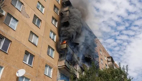 У Краматорську дрони РФ спричинили пожежі у трьох багатоповерхівках