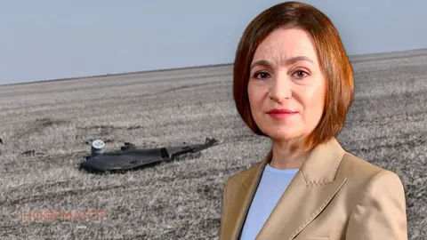 Санду закликала посилити тиск на РФ після падіння дрона у Молдові